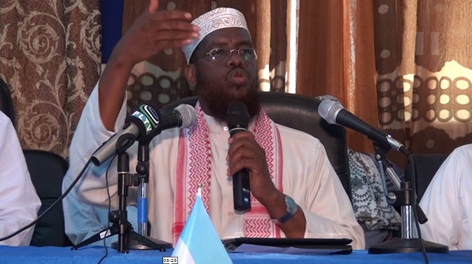 Sheekh Maxamed Cabdi Umal oo Muxaadaro Ujeediyay saddexda Gole Ee Dowlada Puntland (Sawiro) Codka
