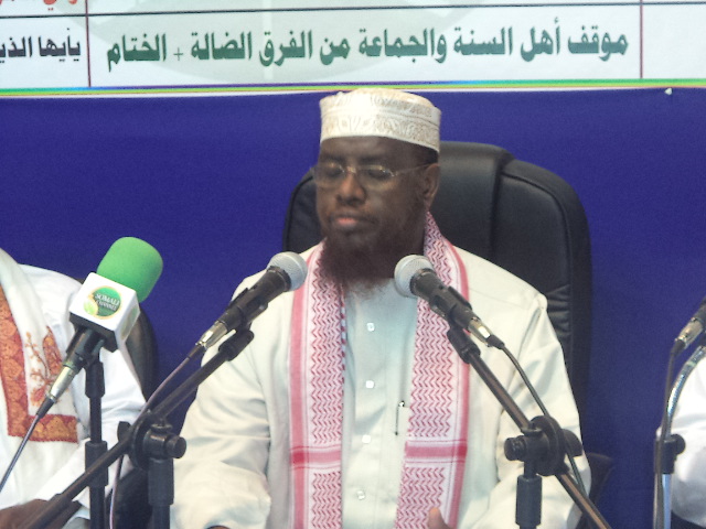 Sh.Maxamed Cabdi Umal oo caawa Muxaadaradii 3aad ka jeediyey Masjidka Al-Huda ee Garoowe(Daawo Video)