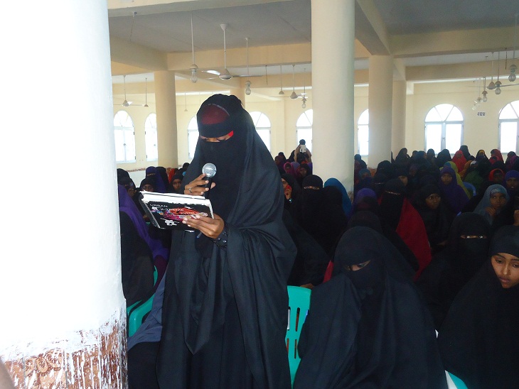 Xaflada Qalin jabinta Dufcadii 7aad ee kabaxda Machadka Al-Faaruuq oo ka dhacday gaalkacyo.(SAWIRO)