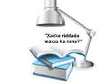 Raadraaca fufka fikradaha sheelan ee Buuga “Xadka Riddada maxaa ka run ah