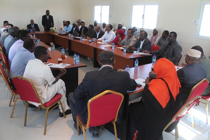 Culimada nadwada ka wadda magaalada garoowe oo kalmado naseexa ah u jeediyay golaha wasiirrda puntland.