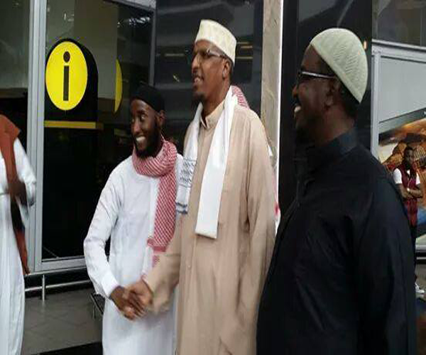 Sheekh Maxamuud Shible oo lagu soo dhaweeyey Johannesburg (Sawirro)