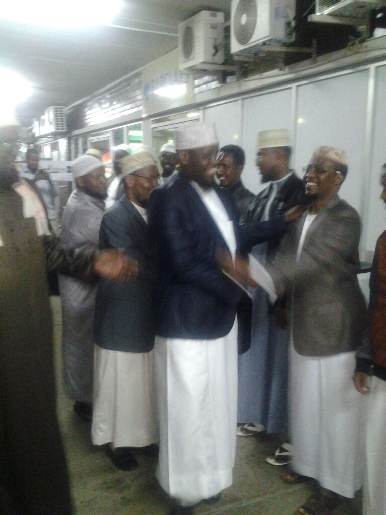 Sh Mohamed Abdi Umal xafidahulaah oo dib ugu soo laabtay Lusaka Zambia