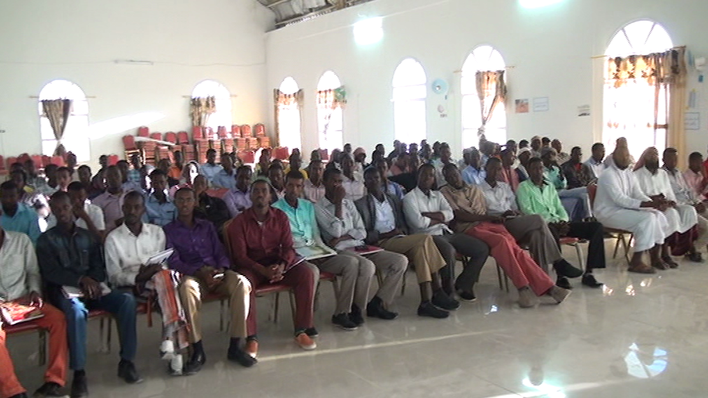 Kulan balaaran oo lagu soo dhaweynayo Ganacsato Iyo Culimo Caanka ah Geeska Afrika Oo Lagu Qabtay Jaamacada Bariga Afrika Faraceeda Garowe.