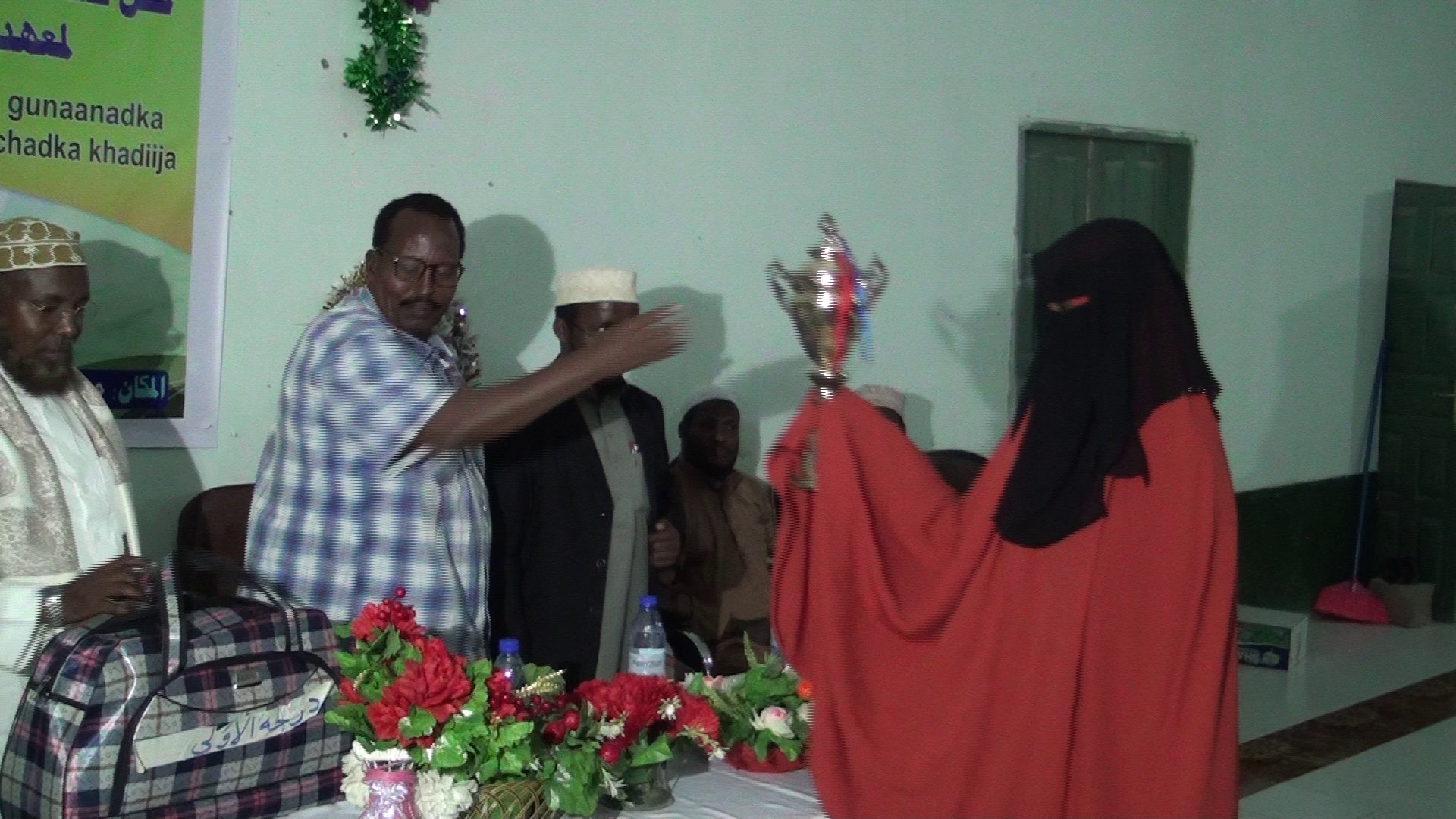 Daawo: Xaflad  Iskugu Jirta Abaalmarin Iyo Shaacin Natiijadii  Imtixaanka MacHadka  Khadiija Bintukhuweylid  Garowe.