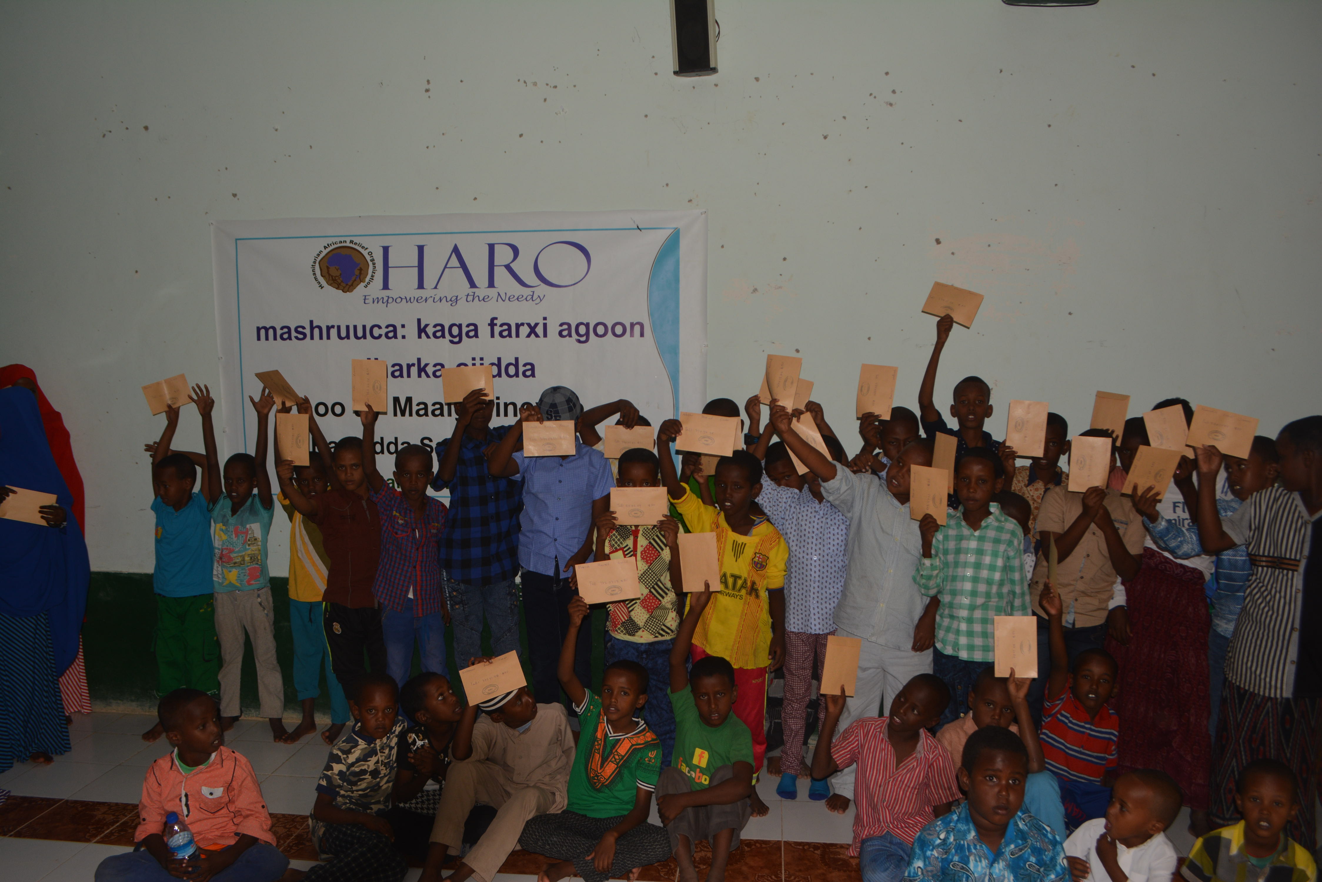 Hayada Haro Xafiiskeeda Puntland Oo 150 Caruur Agoon ah Ciid Siin Ugu Sameeyay Magaalada Garowe :