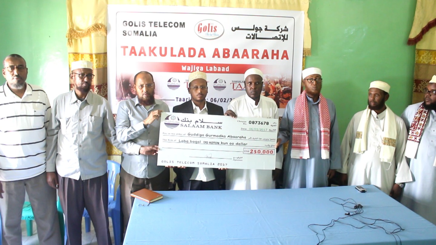 SHIRKADA GOLIS OO ($250,000) OO DOOLAR KU WAREEJISAY GUDIGA ABAARAHA PUNTLAND