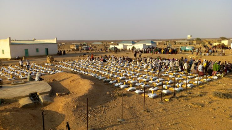 Al-Minhaaj iyo Gudiga Abaaraha Puntland oo Deeq Gaarsiiyay 1000 Qoys. (Sawiro+Muqaal)