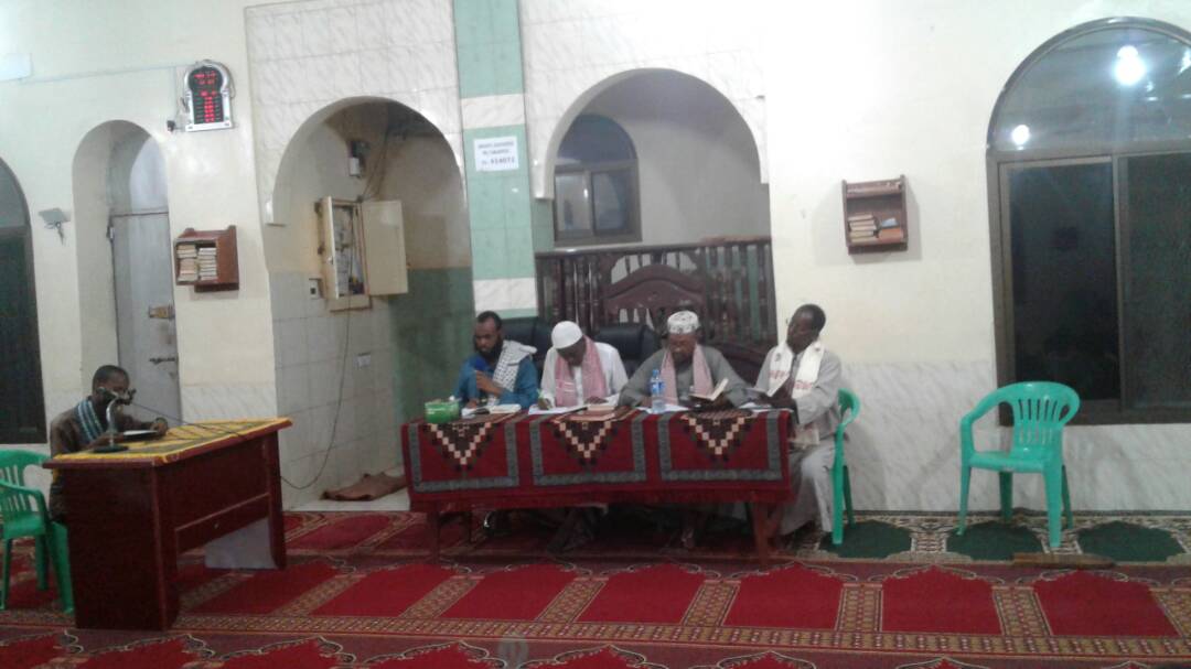 Masjidka Weyn Ee  Jaamica Galdogob oo Xalay ka bilowday Tartanka Tafsiirka Qur’aanka Kariimka Ee Uu Akhriyo Sheekh Cabdiweli Nuux Muuse
