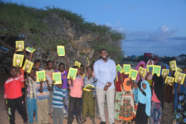Gudoomiyaha Xafiiska Mashaariicda Mu’assasada Al Minhaaj Mudug oo galabta Kutub gaarsiiyay Kaamam ku yaala Duleedka Magaalada Galkacyo.