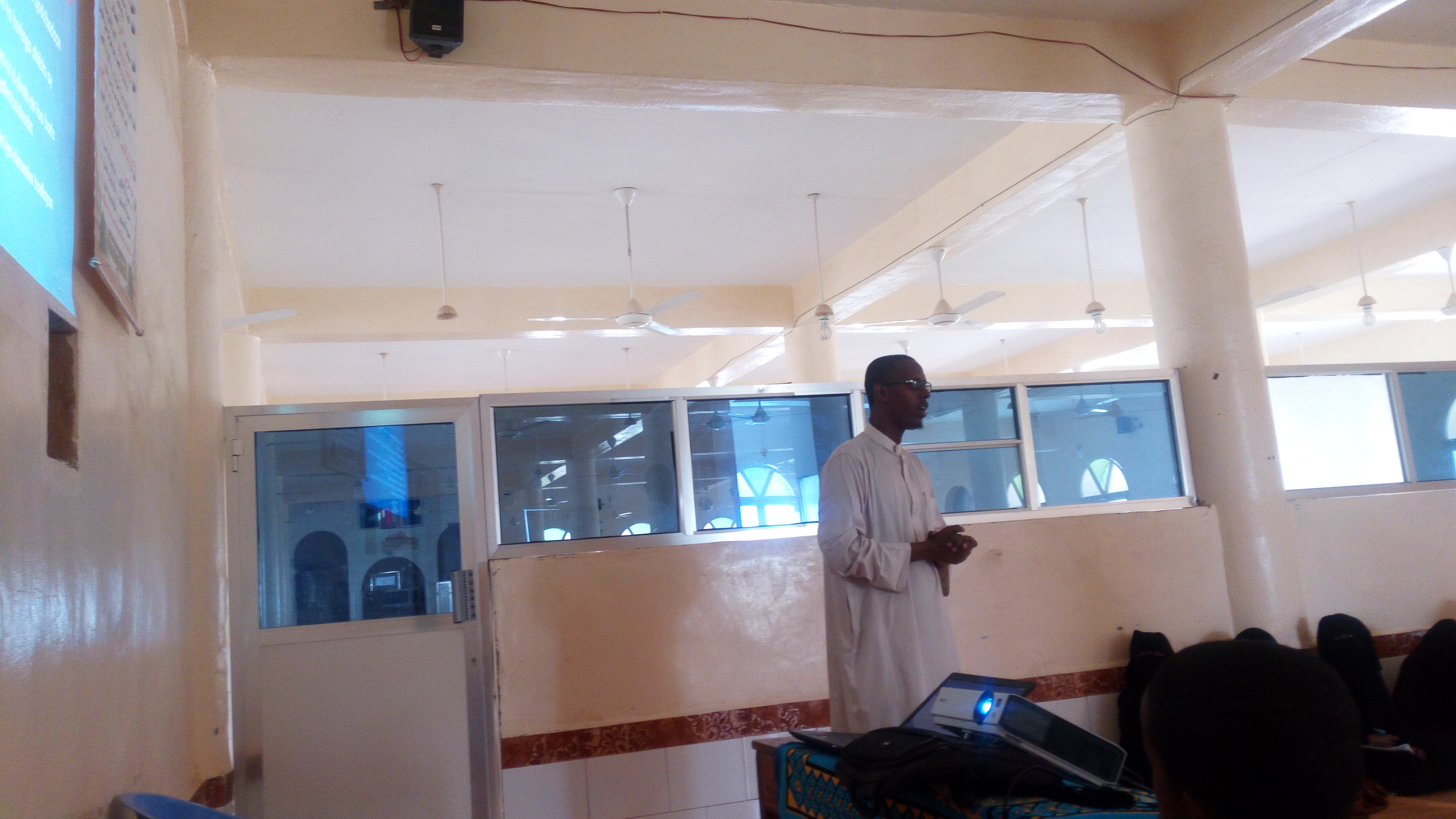 Ustaad  Maxamed Cabdi Daahir Geele oo Caawa Kalmad Muhiima ka soo Jeediyay Masjidka  Ramadan Ee Magaalada Galkacyo
